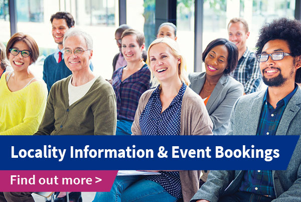 Locality Information and Event Bookings