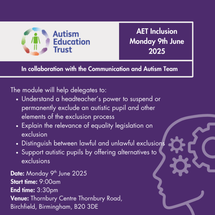 AET Schools Inclusion Monday 9th June 2025