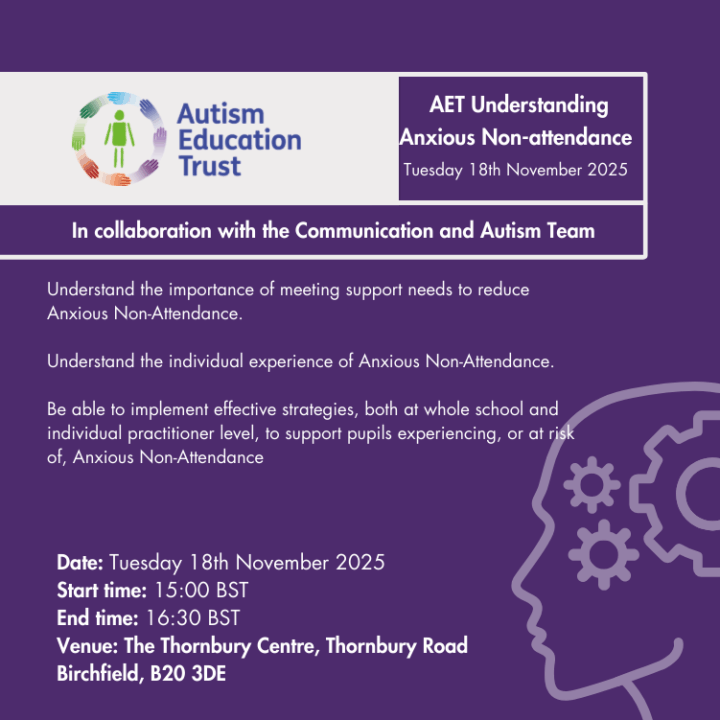 AET Understanding Anxious Non-attendance Tuesday 18th November 2025