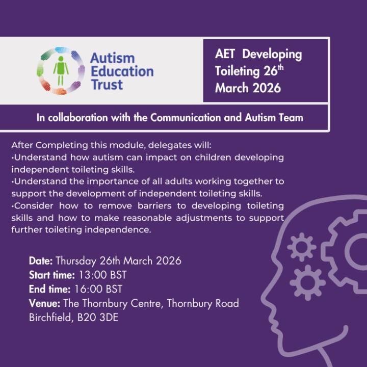 AET | Early Years Toileting Thursday 26th March 2026 1pm