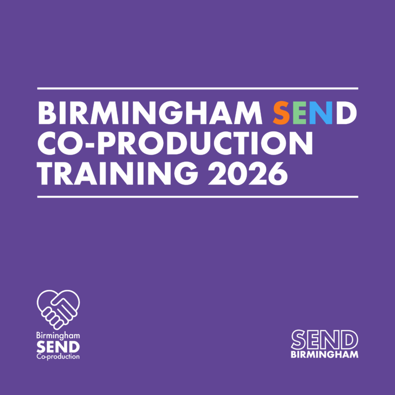Birmingham SEND Co-production Training 2026