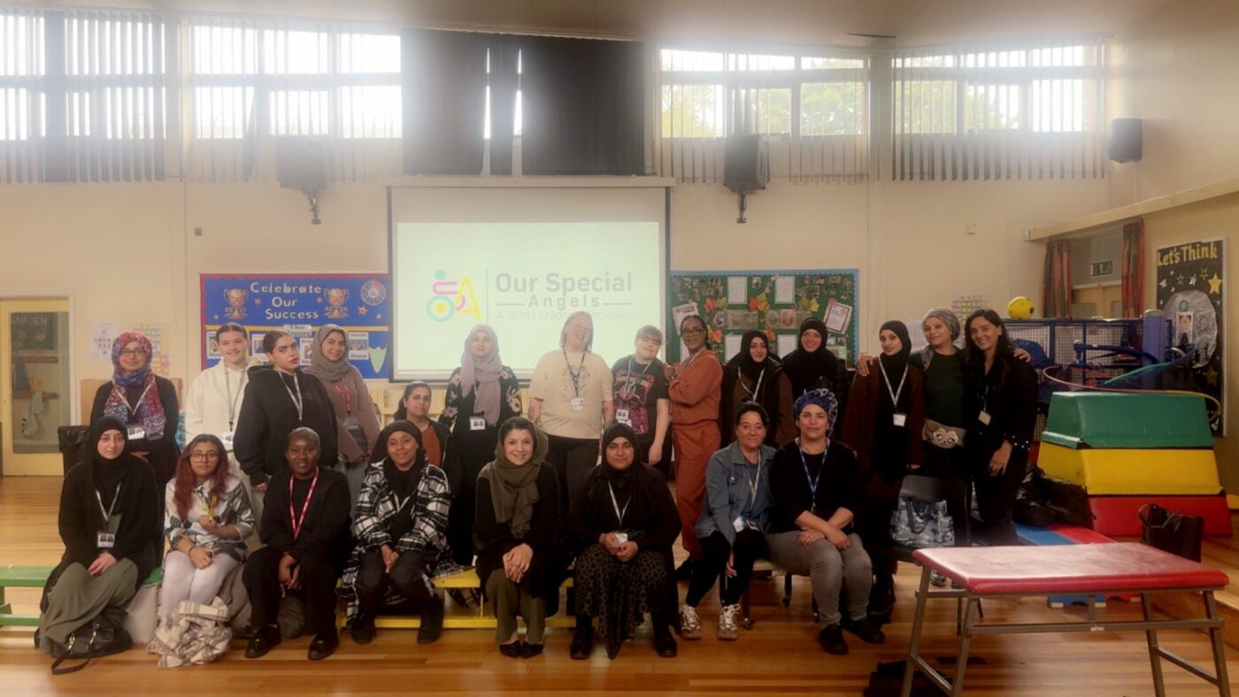 A group picture of those who work for Our Special Angels