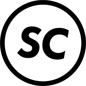 Showcase Icon - A circle with 'SC' inside