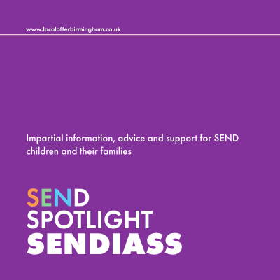 A spotlight on SENDIASS who offer Impartial information, advice and support for SEND children and their families