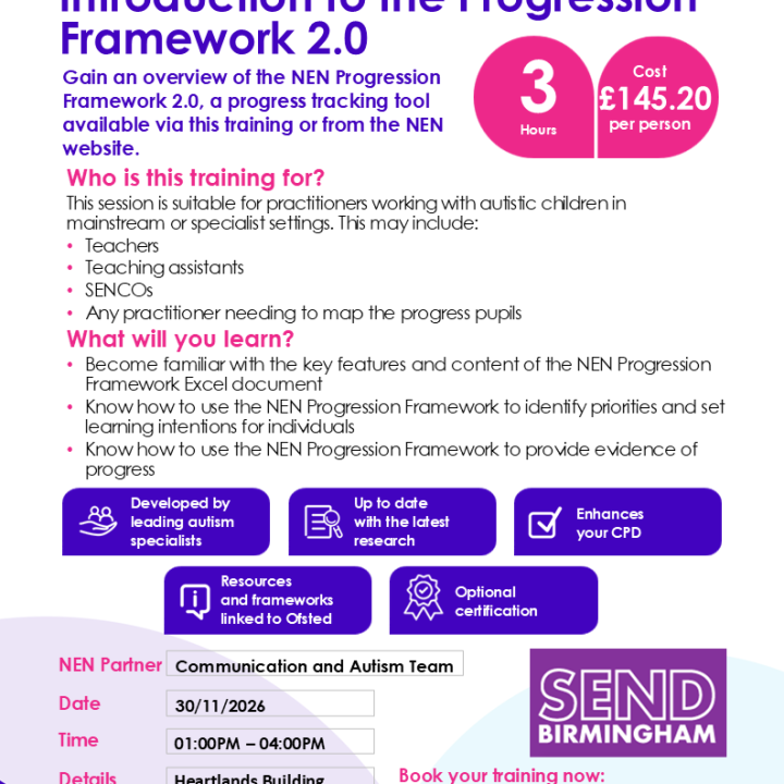 NEN Progression Framework 30th November 2026