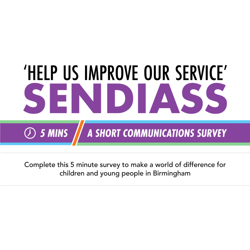 Help us improve our service. SENDIASS, a short communication survey.